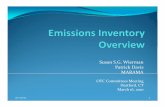 Emissions Inventory Overview 03152010 for March 16 Meeting.ppt Materials/OTC MARAM… · MARAMA OTC Committees Meeting Hartford, CT 3/17/2010 1 March 16, 2010. Topics yOverview yStakeholder