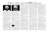 The NCAA News - USTFCCCA › assets › ncaa-news › 1988_0127.pdfTHE NCAA NEWS/Januwy 27,1968 bivisin III CcRltinued from page I sion, 23.2 percent of the respondents said they strongly