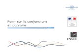 Point sur la conjoncture en Lorraine - Direccte Grand Estgrand-est.direccte.gouv.fr/sites/grand-est... · Champ : emploi en fin de trimestre, données corrigées des variations saisonnières.