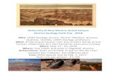 University of New Mexico, Grand Canyon - UNM Alumni€¦ · University of New Mexico, Grand Canyon Alumni Geology Field Trip -2018 Who: UNM Geology alumni, Alumni Relations director,