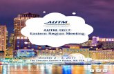 AUTM 2017 Eastern Region Meeting · The AUTM 2017 Eastern Region Meeting will take place in Boston, ... C1 Top 10 Mistakes That Kill Startup University Opportunities *CLE Eligible