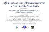 UN/Japan Long-Term Fellowship Programme on Nano-Satellite ...css.unoosa.org › documents › pdf › copuos › 2016 › copuos... · UN/Japan Long-Term Fellowship Programme on Nano-Satellite