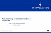 Post-licensing evidence in medicines regulation...Post-licensing evidence in medicines regulation Presented by: Xavier Kurz EMA – Payer Community meeting ... • Concurrent assessment