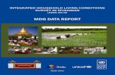 INTEGRATED HOUSEHOLD LIVING CONDITIONS · integrated household living conditions survey in myanmar (2009-2010) mdg data report . prepared by: ihlca project technical unit . yangon,