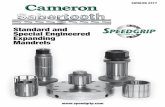 Standard and Special Engineered Expanding Mandrelsspeedgrip.com › wp-content › uploads › 2017 › 02 › 7841417... · Standard and Special Engineered Expanding Mandrels Cameron.