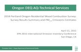Oregon DEQ AQ-Technical Services › ... › 2015-09 › documents › swab_pres.pdfOregon DEQ AQ-Technical Services 2014 Portland Oregon Residential Wood Combustion Survey: Survey