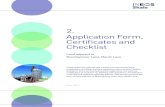 2. Application Form, Certificates and Checklist · PDF file Certificates and Checklist 2. Planning application for development relating to ... 19. Hazardous Substances Does the proposal