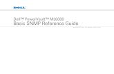 Basic SNMP Reference Guide - Dell · the SNMP traps that can provide library status information to you automatically. For more information about the library MIBs, contact te chnical