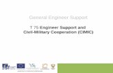 General Engineer Support - unob.cz€¦ · document (final draft) of ATP-3.12.1 5. Conclusion . The main NATO Military Engineering (MILENG) document (operational C2 level) relevant