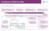 Quick Start Guidemartinez.mysdhc.org/Resources/MainOffice/Onenote 2016 for... · 2016-09-19 · OneNote for ac Quick Start Guide This new version of OneNote is thoughtfully designed
