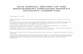 Independent Emissions Market Advisory Committee Annual ... · Independent Emissions Market Advisory Committee Annual Report - 2019 Page 6 of 48 Summary of the Committee Research and