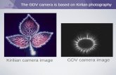 Kirilian camera image GDV camera image€¦ · The GDV camera is based on Kirlian photography Kirilian camera image GDV camera image • Launched in 1995 by Konstantin Korotkov, Ph.D