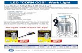 2016 LED Work Light - theaenterprises.com€¦ · LED Corn Cob lamps are high lumen and energy efficient replacements for Metal Halide (MH) and High Pressure Sodium (HPS) lamps. Replaces