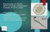 The Scoop on Poop 2019 Country Living Expo Classes #123 & #223 · Books – Veterinary Clinical Parasitology – by Anne Zajac & Gary A. Conboy, 2006 Manuals - Veterinary Parasitology: