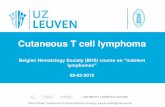 Cutaneous T cell lymphoma - Belgian Hematology Society › storage › app › media › userfiles › files › Educational_C… · Cerroni L et al An illustrated guide to skin lymphoma