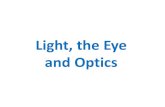 Light, the Eye and Optics - USDapps.usd.edu/coglab/schieber/psyc301/pdf/LightandOptics.pdf · and Optics. Light aka Visible Electromagnetic Radiation. Wavelength ≈ 1/Frequency.