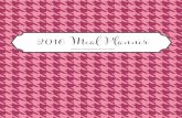 2016 Meal Planner - Simply Stacie Weekly Meal Planner PRODUCE