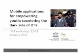 Mobile applications for empowering youth: countering the ...ww3.comsats.edu.pk/faculty/CampusFiles/Islamabad/26_01_2016_1… · Mobile applications for empowering youth: countering