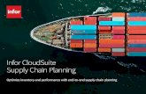 Infor CloudSuite Supply Chain Planning€¦ · Infor Integrated Business Planning Infor Integrated Business Planning (IBP) is a comprehensive solution developed to provide core analytics,