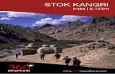 STOK KANGRI - Berghaus · STOK KANGRI Stok Kangri is the highest peak in the Stok range of the Himalayas. Located in Ladakh in northwest India, you reach it from the region’s capital,