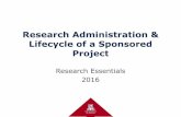 Research Administration & Lifecycle of a Sponsored Project › sites › rgw.cals.arizona.edu › files › … · Key Strategies Promote our core strengths to address grand challenges