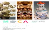 SUMMER - virginiamoca.org › sites › default › files › MOCA... · alight on a bud. The paintings reveal their vitality. The bronze sculptures, Tulip and Sunflowers, present