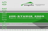 Bericht JIM 05-Endfassung - MPFS€¦ · kontinuierlich repräsentatives Datenmaterial zur Mediennutzung von Kindern und Ju-gendlichen. Die nunmehr zum achten Mal in Folge aufgelegte