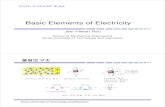 Basic Elements of Electricity - KAISTiris.kaist.ac.kr/download/ee/chapter 1_basic elements.pdf · 2019-12-30 · Basic Elements of Electricity EFS161 전기전자공학및실습 Korea