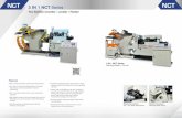 NCT - Presscare · PDF file NCT 3 IN 1 NCT Series Two Section Uncoiler / Leveler / Feeder NCT Optional Accessory: Clamping Peeler Device 3 IN 1 NCT Series Clamping Peeler + Coil car