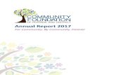 Annual Report 2017 - endowmanitoba.caAnnual Report 2017 For Community. By Community. Forever Anonymous -Various Donors ... House Painting $ 5,000 Portage Industrial Exhibition MNP