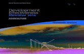 Development Effectiveness Review 2016 - afdb.org › ... › DER_Agriculture_2016_-_En.pdf · Development Effectiveness Review 2016 – Agriculture The views expressed in this book