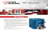 BC Series II - Utica Boilers › sites › default › files › 240009784_BC...Safety: 30 PSI A.S.M.E. Safety Relief Valve. Other: Crated Cast Iron Boiler with Insulated Flush Jacket;
