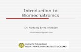 Introduction to Biomechatronics - Çankaya Üniversitesimece491.cankaya.edu.tr/uploads/files/Lecture1... · 2018-05-25 · INTRODUCTION Mechatronic engineering is the synergistic
