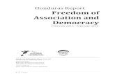 Honduras Report Freedom of Association and Democracy · Honduras presents its report "Freedom of Association and Democracy", a document that contains accurate and objective information