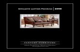 Exclusive Leather Program 2008 - Century Furniture...Seat: 20.5 Cover: 3901-EL-4-08 Finish: Tobacco Nail Trim: N/A 3994-MA8 Madera Settee This Madera Collection Settee features “Tasmania,”