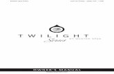 Twilight Owner's Manual 2010 - Master Spa Parts · 2015-07-27 · Twilight spa (Ts 7.2, Ts 7.25, Ts 8.2, Ts 8.3) Controls ..... 34-35 Twilight spa (Ts 120, Ts 240) Controls ... Twilight