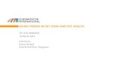 Asian Trends in Pet Food and Pet Health - Home - VIV Asia · ASIAN TRENDS IN PET FOOD AND PET HEALTH Alcoholic Drinks Apparel Automotive Beauty and Personal Care ... 2016-2021 Market