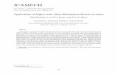 JCAMECH...JCAMECH Vol. 48, No. 2, December 2017, pp 233-252 DOI: 10.22059/jcamech.2017.239207.172 233 Applications of higher order shear deformation theories on stress distribution