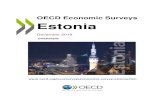 OECD Economic Surveys Estonia · Income inequality (Gini coefficient, 2016) 0.314 (0.310) Education outcomes (PISA score, 2018) Relative poverty rate (%, 2016) 15.7 (11.6) Reading