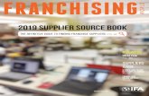 2019 Supplier Source Book · or even selecting your supplier partners, it’s important that the supplier shares your brand’s core values. Partner with individuals and companies