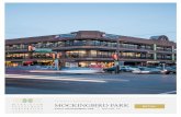 PROPERTY BROCHURE MOCKINGBIRD PARK RETAIL...At the high profile corner of Mockingbird Lane and Greenville Avenue, this three story . contemporary retail center sits at the gateway