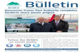 Vancouver Fraser Port Authority completes Centerm shore ...bcmea.com/wp-content/uploads/2018/12/Bulletin_13_12_2018.pdf · Vancouver Fraser Port Authority completes Centerm shore