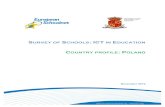 SURVEY OF SCHOOLS ICT IN DUCATIONec.europa.eu/.../2018-3/poland_country_profile... · ICT IN THE SCHOOL EDUCATION SYSTEM OF POLAND In Poland1, the education system is centrally managed