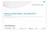 Canterbury Wellbeing Survey Report June 2017€¦ · work, which was subsequently delegated to the Canterbury District Health Board (CDHB). As time has passed since the Canterbury