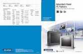 Table of Contents · Fanless Panel PC Selection Guide 10 ... Embedded ePlatform Organization, eService & Applied Computing, and Industrial Automation. ... Advantech Panel PCs open
