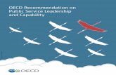 OECD Recommendation on Public Service Leadership and ... · The OECD Recommendation on Public Service Leadership and Capability was developed through the Working Party on Public Employment