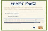 13-SCP-160 StateHouseOrderForm HighRes - South Carolina Parks Parks Files/State House/S… · Fill in the quantities and totals below for the South Carolina State House souvenirs