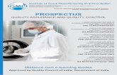 Training | Certification | Education | Research PROSPECTUSThe quality based Post Graduate and Executive Diploma programmes of IGMPI in Good Manufacturing Practices, Regulatory Affairs,