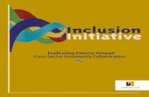 Eradicating Poverty through Cross-Sector …...2 T TIVE Our vision is to promote the development of “inclusive communities” through support for cross-sector networks in communities