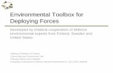 Environmental Toolbox for Deploying Forces · Environmental Toolbox for Deploying Forces . 9 General Training Module For Soldiers, Sailors, Airmen, ... leachate and gas collection